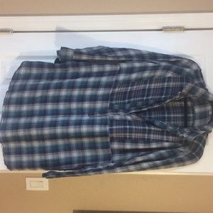 Flannel tunic